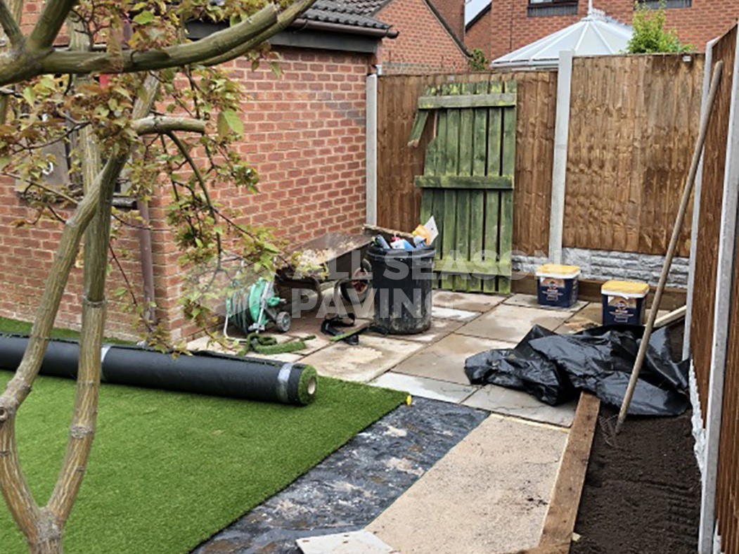 process of artificial lawn in lancashire