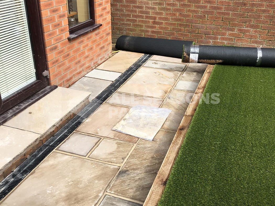 artificial lawn and landscaping done in preston, lancashire
