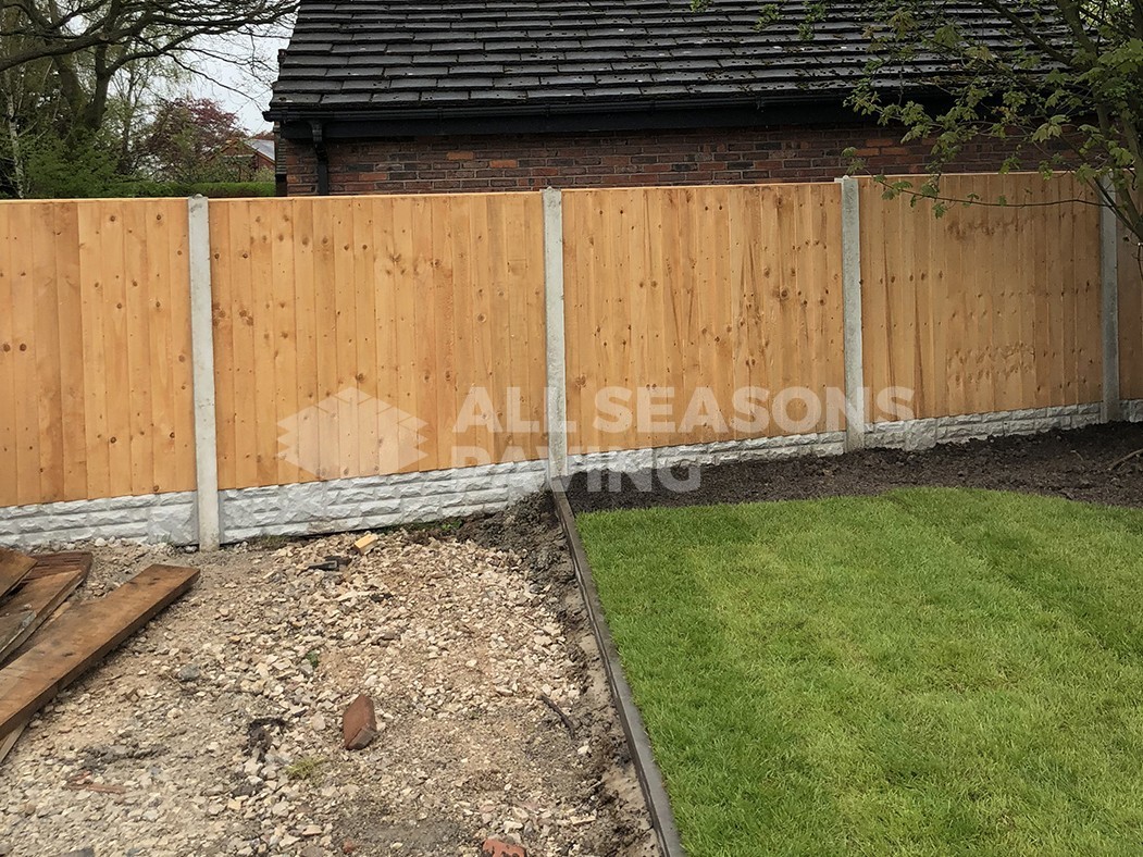 Before picture of Block Paving work done on a driveway in Preston, Lancashire