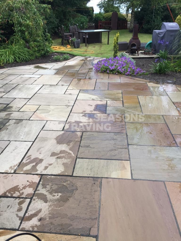 power washing paving in garden preston