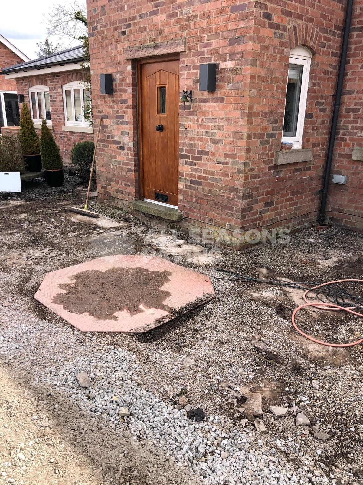 Groundwork for Driveway and Kerbing in Leyland