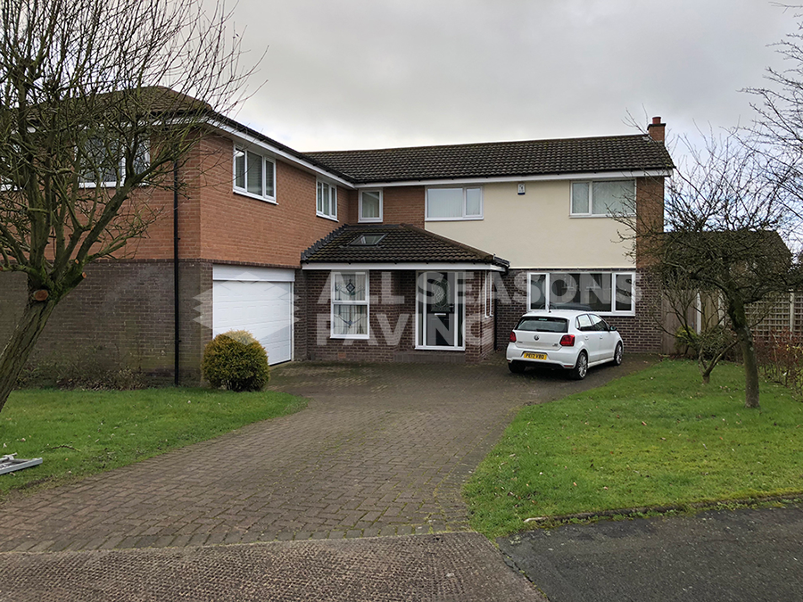 Before the Block Paving driveway process in Leyland