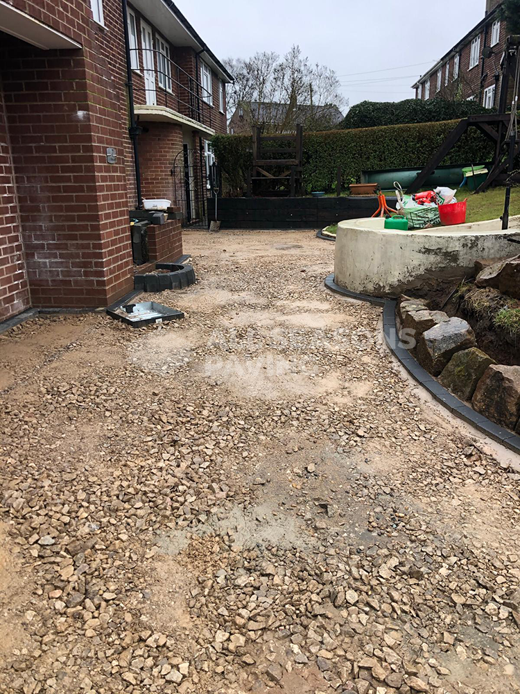 driveway resin bound rose process