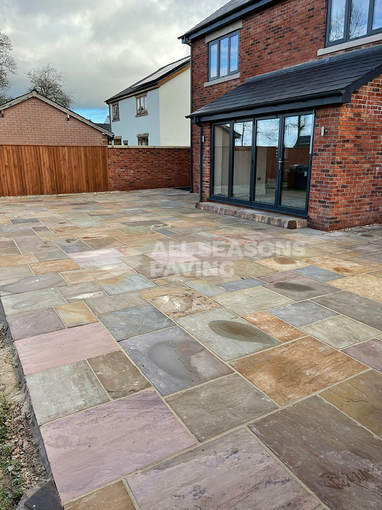 tarmac driveway and Indian stone patio installation in Woodplumpton Preston